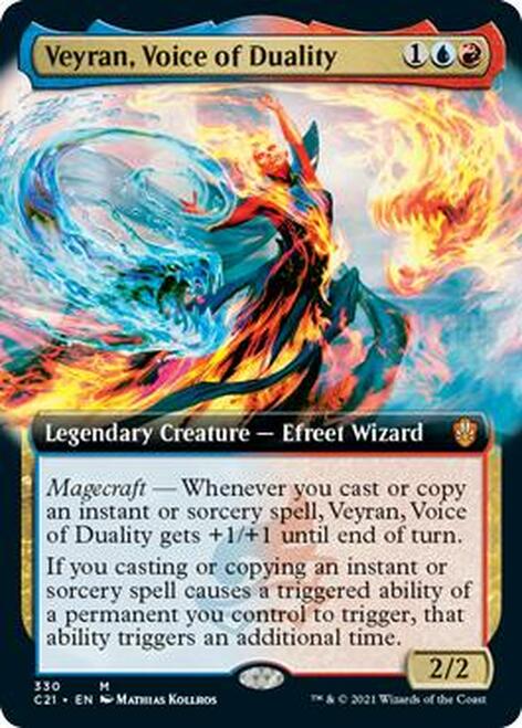 Veyran, Voice of Duality (Extended) [Commander 2021] | Good Games North