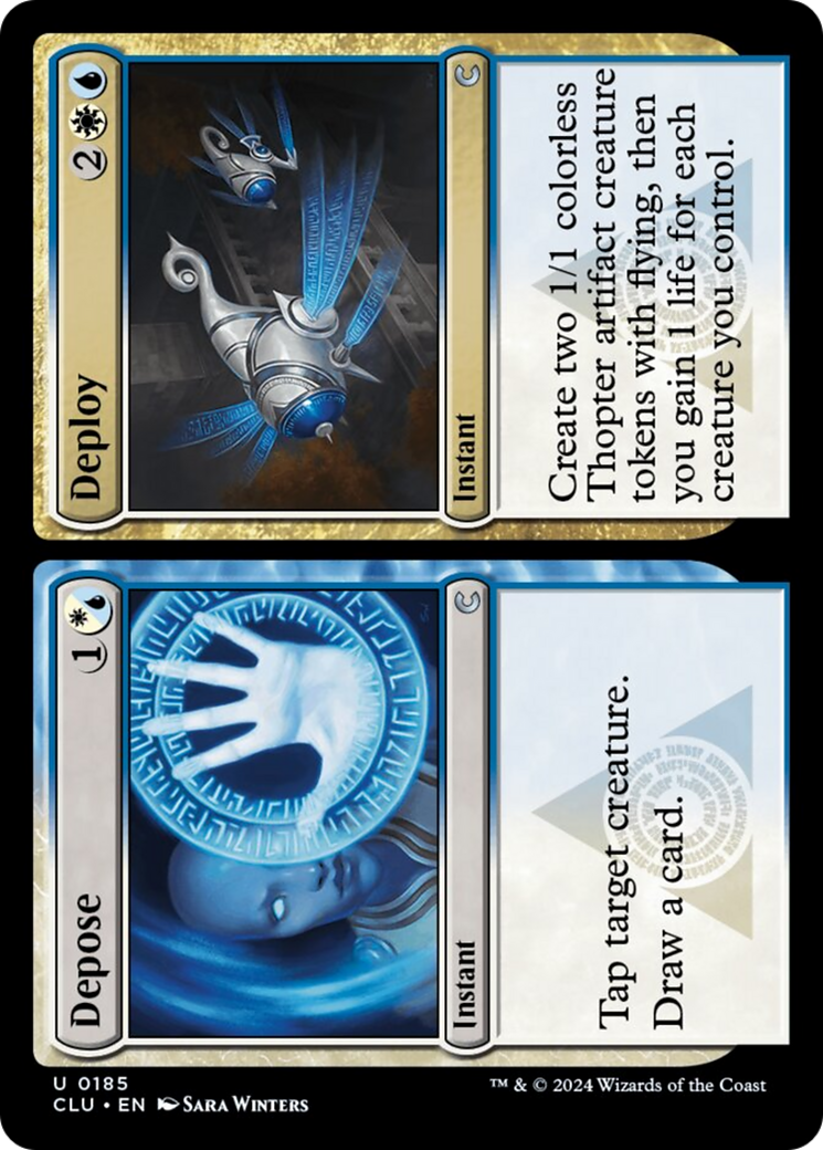 Depose // Deploy [Ravnica: Clue Edition] | Good Games North