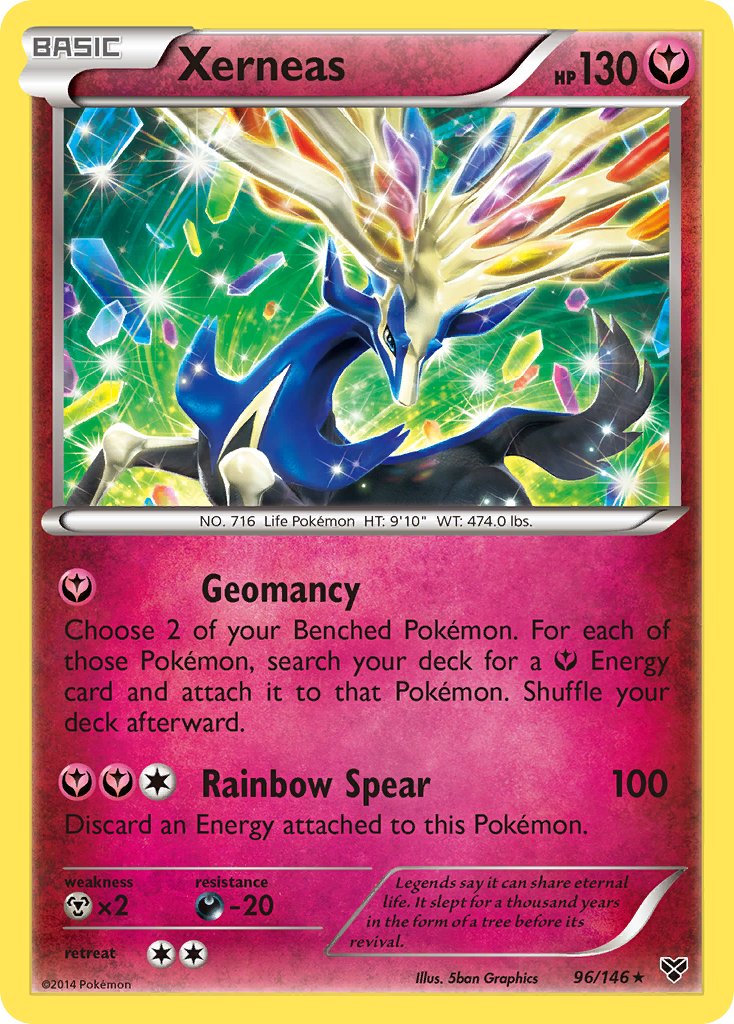 Xerneas (96/146) (Theme Deck Exclusive) [XY: Base Set] | Good Games North
