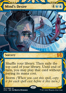 Mind's Desire (Etched Foil) [Strixhaven Mystical Archive] | Good Games North