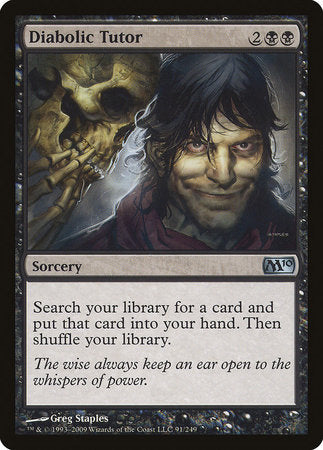 Diabolic Tutor [Magic 2010] | Good Games North