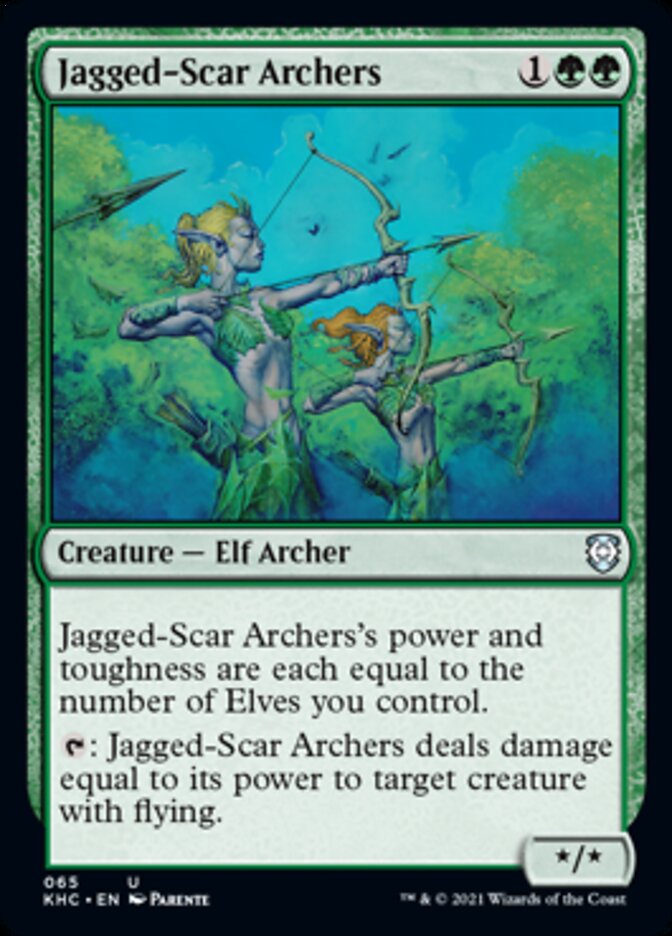 Jagged-Scar Archers [Kaldheim Commander] | Good Games North