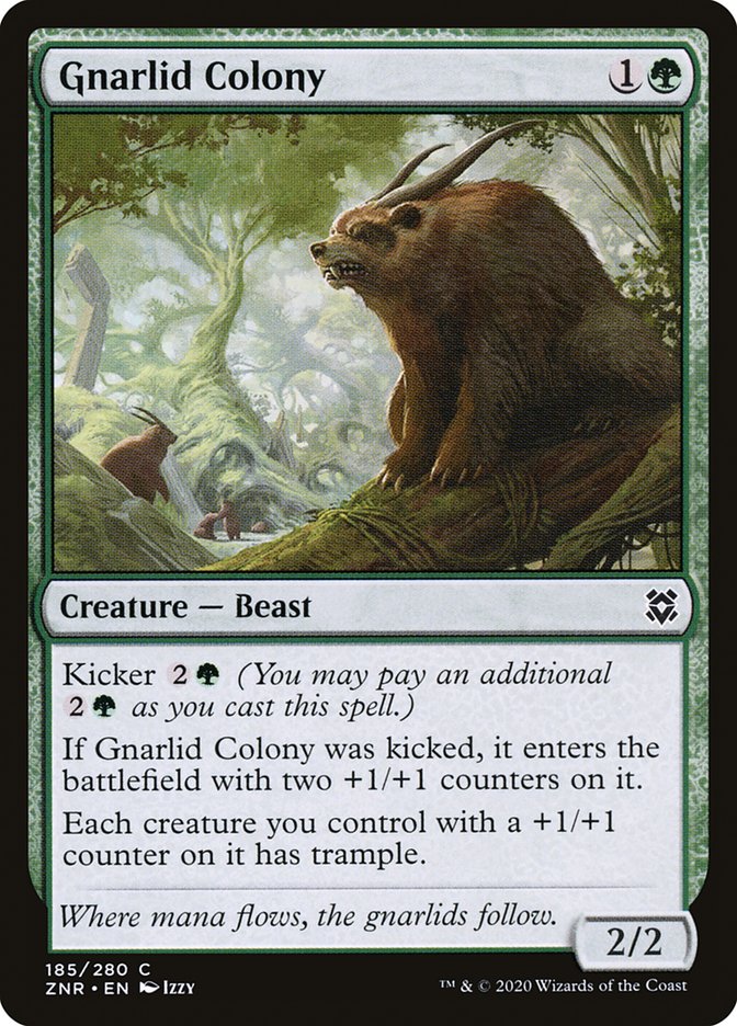 Gnarlid Colony [Zendikar Rising] | Good Games North