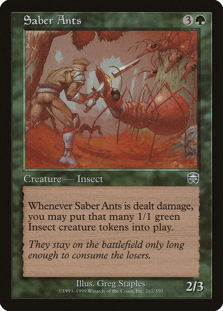 Saber Ants [Mercadian Masques] | Good Games North