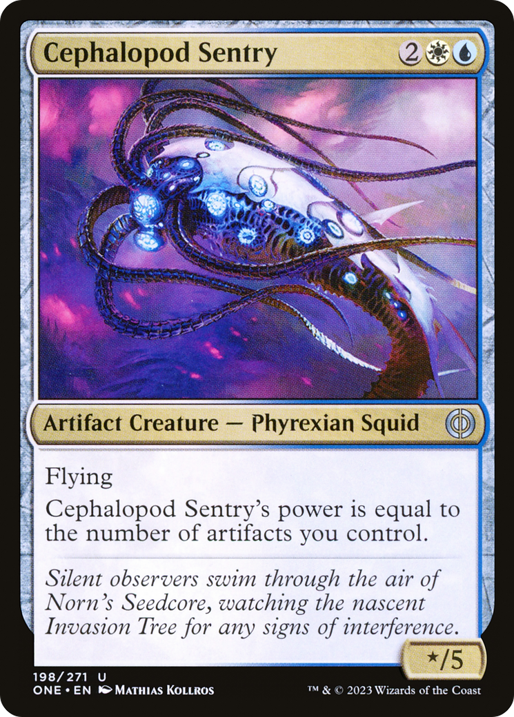 Cephalopod Sentry [Phyrexia: All Will Be One] | Good Games North