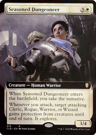 Seasoned Dungeoneer (Extended Art) [Commander Legends: Battle for Baldur's Gate] | Good Games North