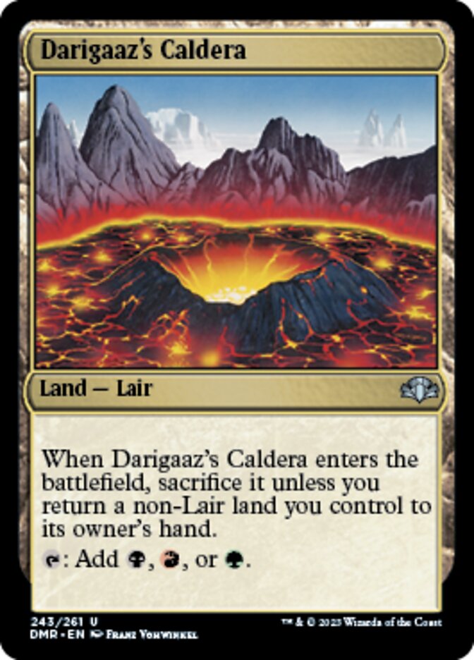 Darigaaz's Caldera [Dominaria Remastered] | Good Games North