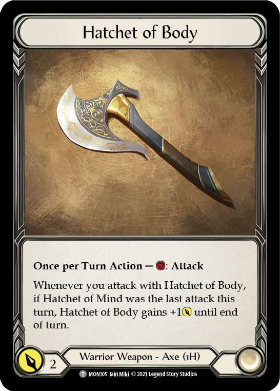 Spectral Shield // Hatchet of Body [MON104 // MON105] 1st Edition Normal | Good Games North