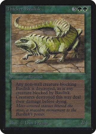 Thicket Basilisk [Limited Edition Alpha] | Good Games North