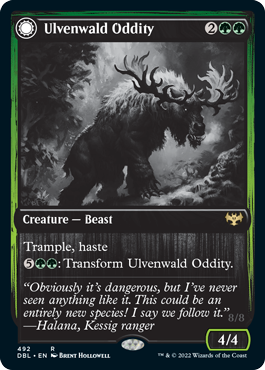 Ulvenwald Oddity // Ulvenwald Behemoth [Innistrad: Double Feature] | Good Games North