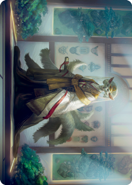 Light-Paws, Emperor's Voice Art Card [Kamigawa: Neon Dynasty Art Series] | Good Games North