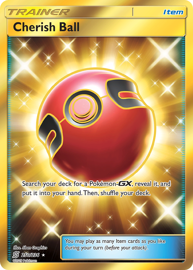 Cherish Ball (250/236) [Sun & Moon: Unified Minds] | Good Games North