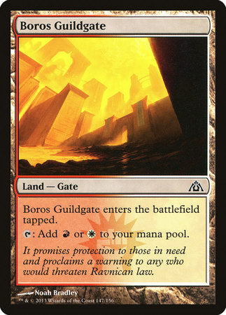 Boros Guildgate [Dragon's Maze] | Good Games North