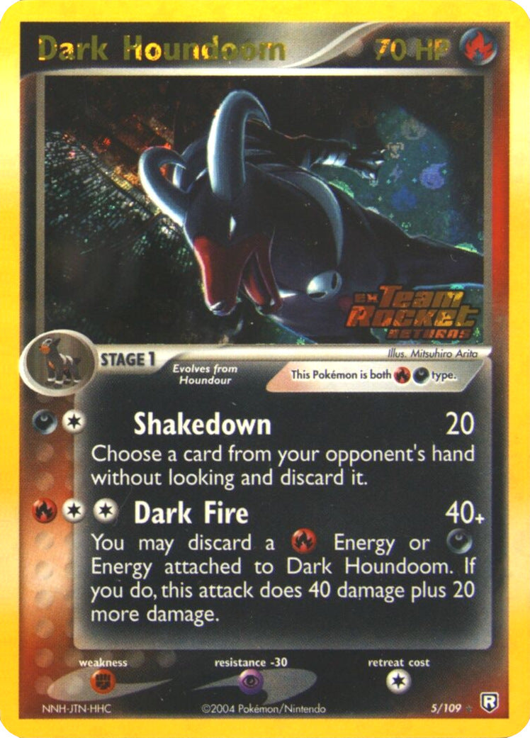 Dark Houndoom (5/109) (Stamped) [EX: Team Rocket Returns] | Good Games North