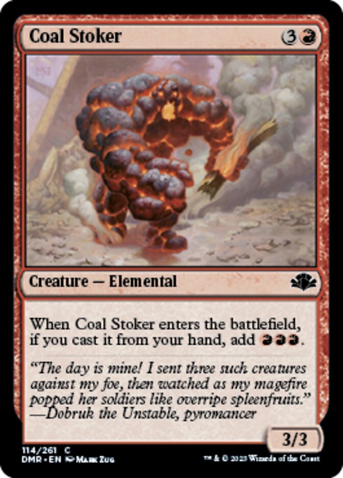 Coal Stoker [Dominaria Remastered] | Good Games North