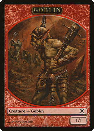 Goblin Token [Tenth Edition Tokens] | Good Games North