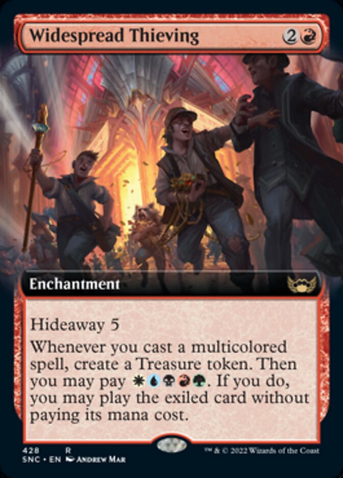 Widespread Thieving (Extended Art) [Streets of New Capenna] | Good Games North