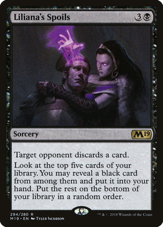 Liliana's Spoils [Core Set 2019] | Good Games North
