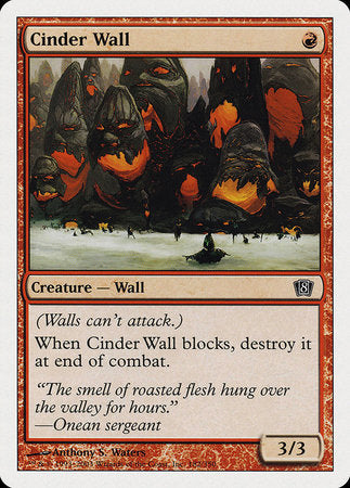 Cinder Wall [Eighth Edition] | Good Games North