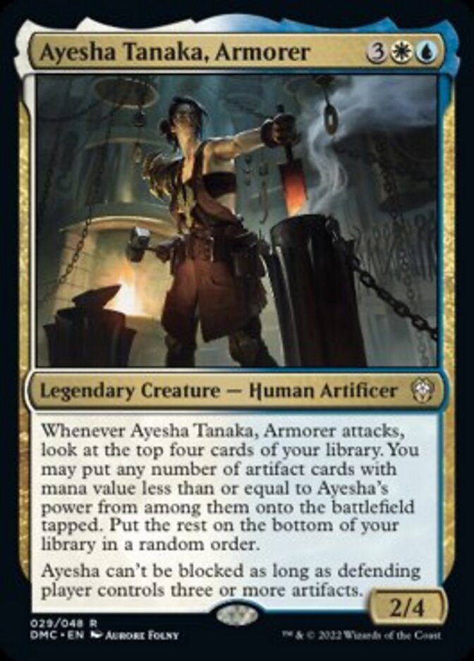 Ayesha Tanaka, Armorer [Dominaria United Commander] | Good Games North