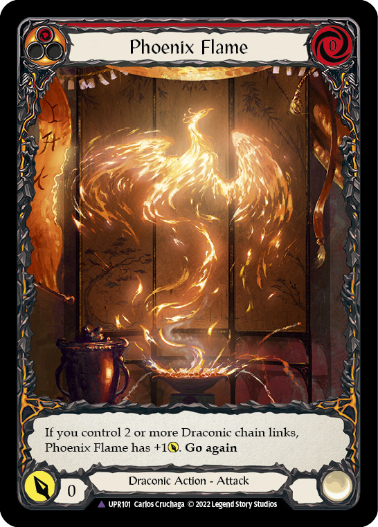 Phoenix Flame (Marvel) [UPR101] (Uprising)  Cold Foil | Good Games North