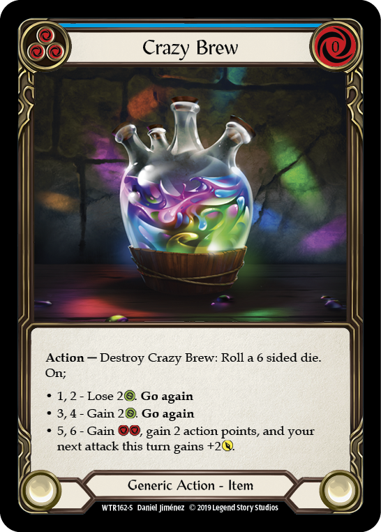 Crazy Brew [WTR162-S] Alpha Print Rainbow Foil | Good Games North