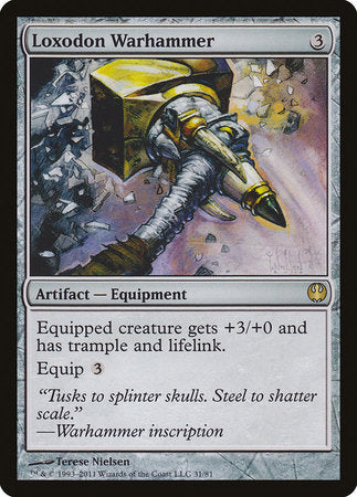 Loxodon Warhammer [Duel Decks: Knights vs. Dragons] | Good Games North