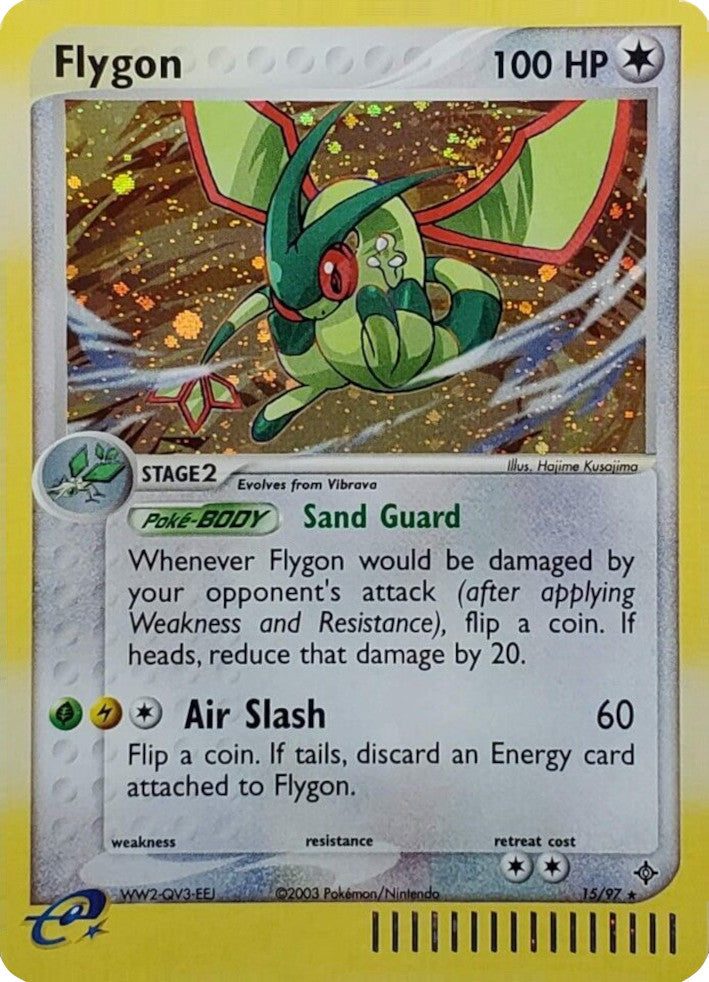 Flygon (15/97) (Theme Deck Exclusive) [EX: Dragon] | Good Games North