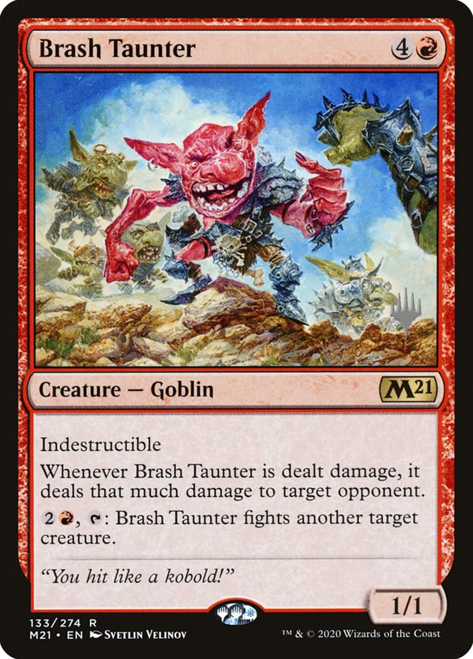Brash Taunter (Promo Pack) [Core Set 2021 Promos] | Good Games North