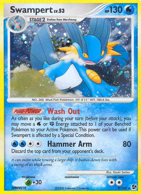 Swampert (9/106) [Diamond & Pearl: Great Encounters] | Good Games North
