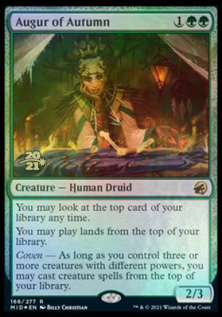 Augur of Autumn [Innistrad: Midnight Hunt Prerelease Promos] | Good Games North