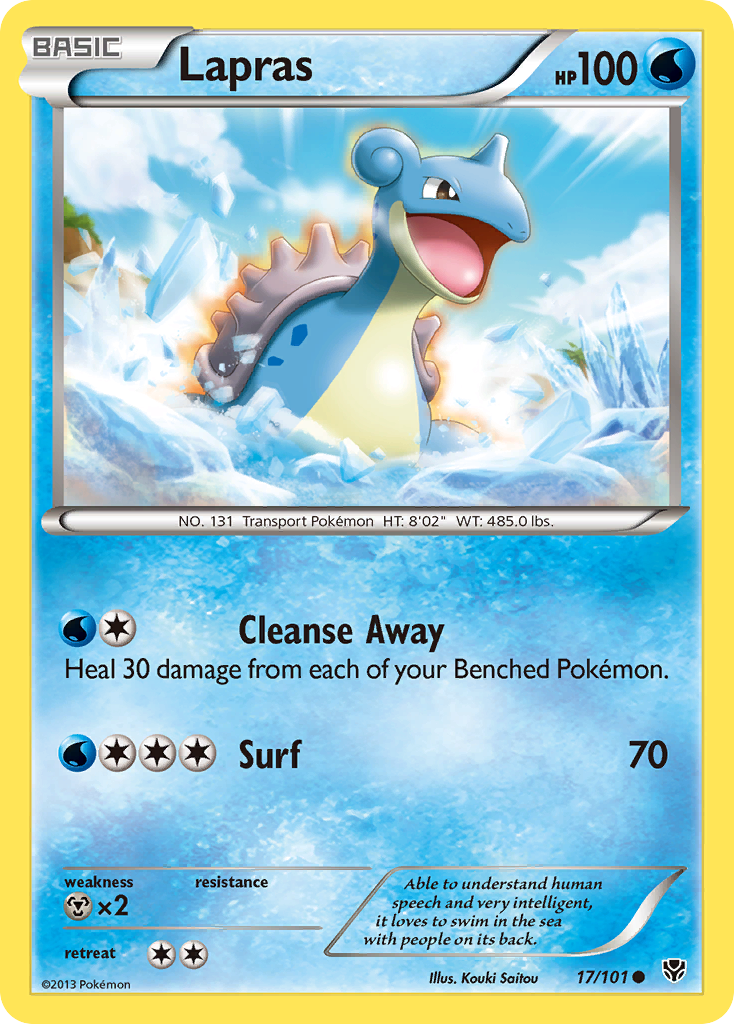 Lapras (17/101) [Black & White: Plasma Blast] | Good Games North