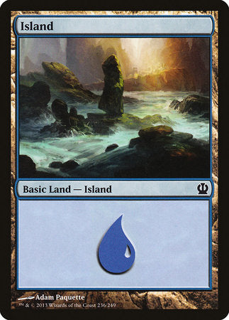 Island (236) [Theros] | Good Games North