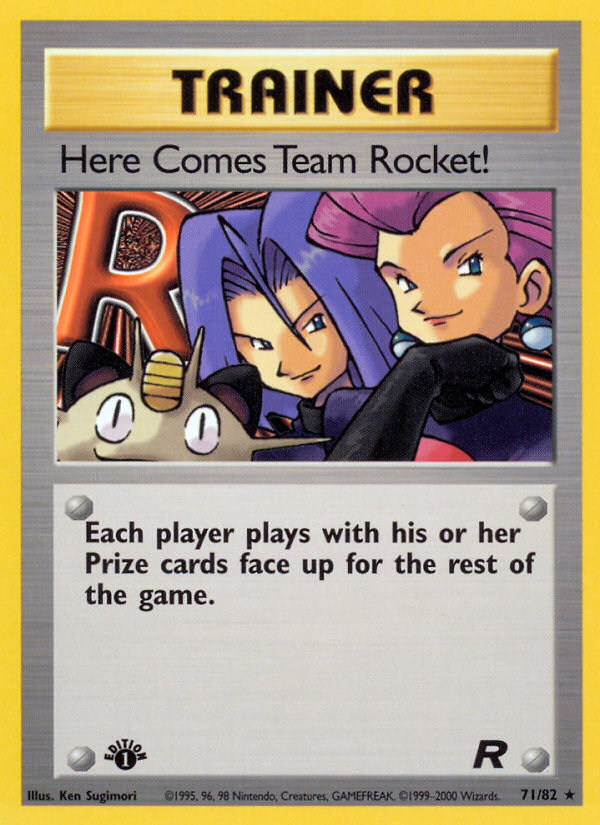 Here Comes Team Rocket! (71/82) [Team Rocket 1st Edition] | Good Games North