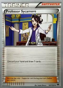 Professor Sycamore (107/122) (Infinite Force - Diego Cassiraga) [World Championships 2017] | Good Games North
