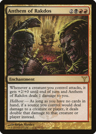 Anthem of Rakdos [Dissension] | Good Games North