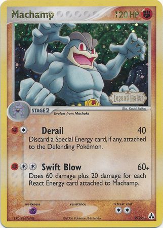 Machamp (9/92) (Stamped) [EX: Legend Maker] | Good Games North