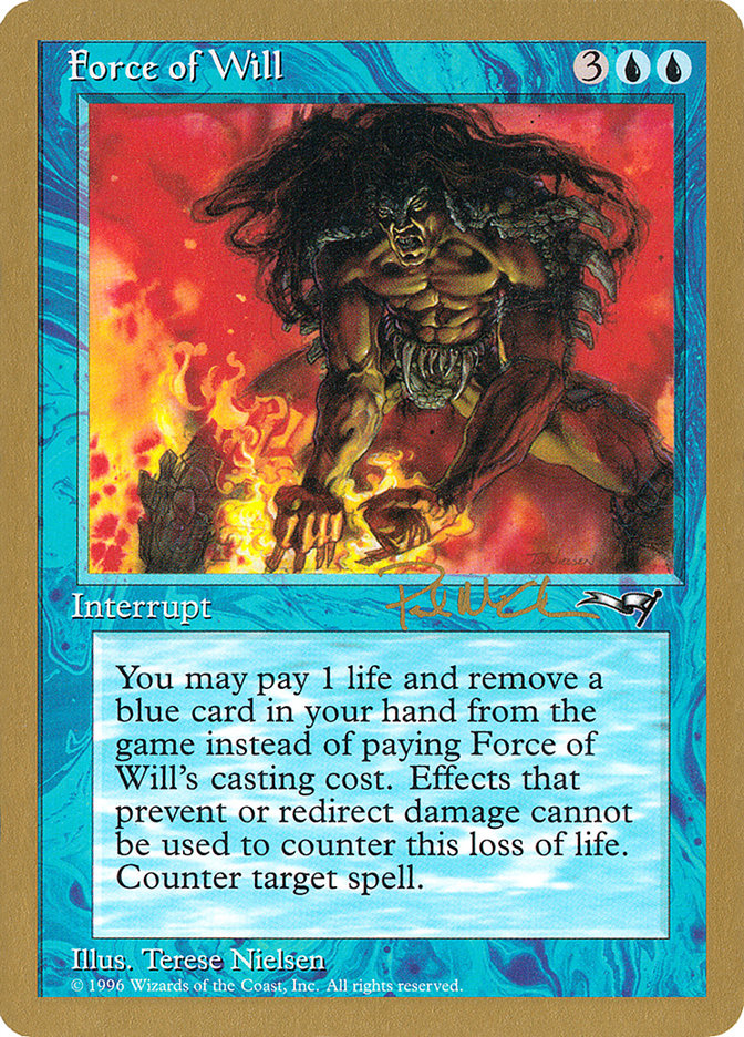 Force of Will (Paul McCabe) [World Championship Decks 1997] | Good Games North