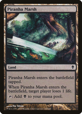 Piranha Marsh [Zendikar] | Good Games North