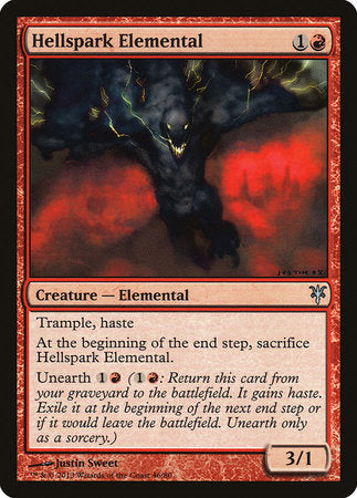 Hellspark Elemental [Duel Decks: Sorin vs. Tibalt] | Good Games North