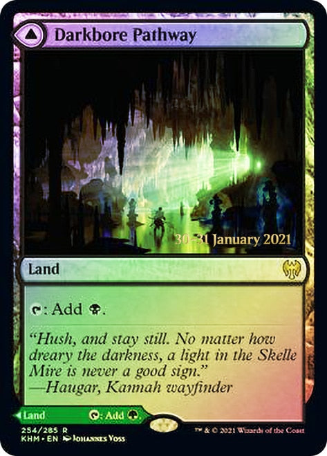 Darkbore Pathway // Slitherbore Pathway  [Kaldheim Prerelease Promos] | Good Games North