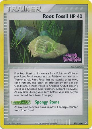 Root Fossil (93/110) (Stamped) [EX: Holon Phantoms] | Good Games North