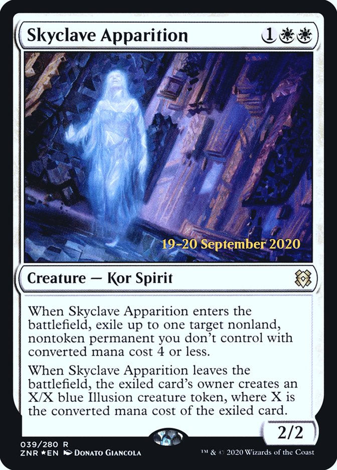 Skyclave Apparition  [Zendikar Rising Prerelease Promos] | Good Games North