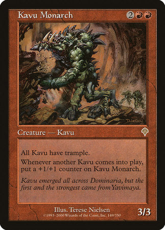 Kavu Monarch [Invasion] | Good Games North
