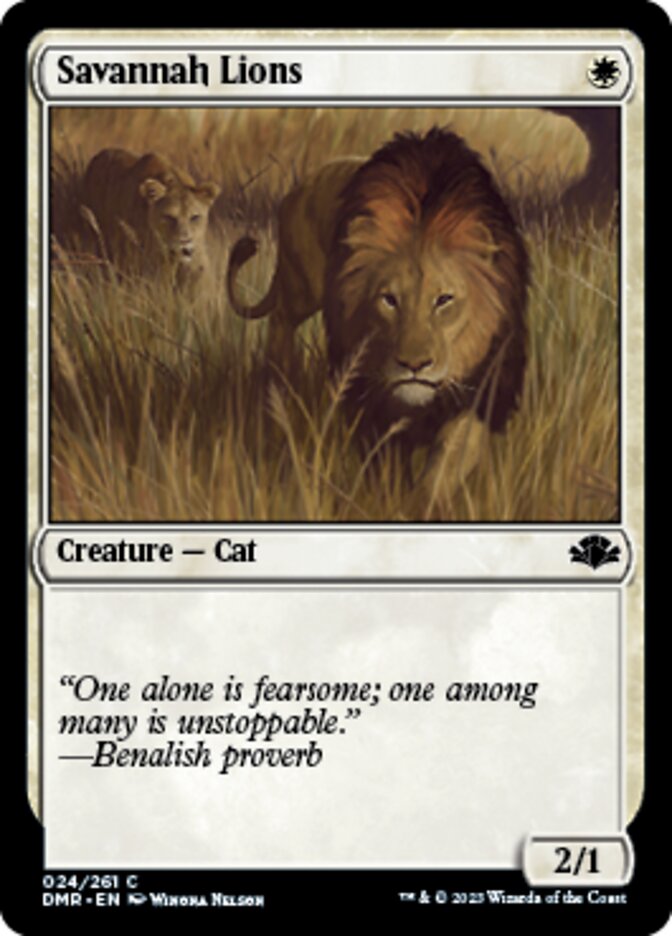 Savannah Lions [Dominaria Remastered] | Good Games North