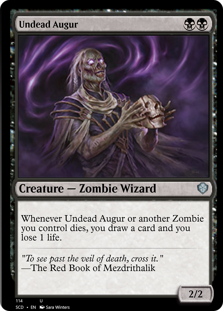 Undead Augur [Starter Commander Decks] | Good Games North