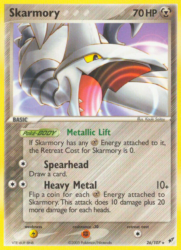 Skarmory (26/107) [EX: Deoxys] | Good Games North