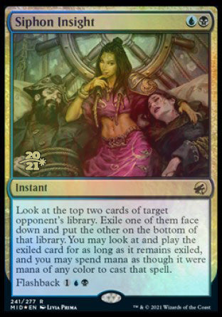 Siphon Insight [Innistrad: Midnight Hunt Prerelease Promos] | Good Games North