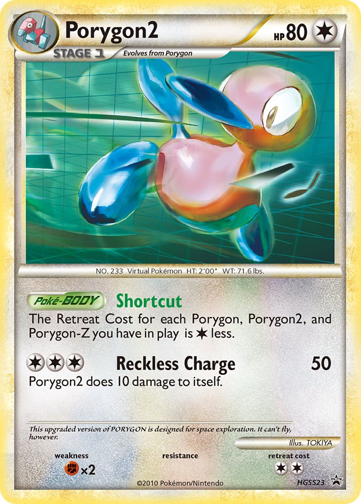 Porygon2 (HGSS23) [HeartGold & SoulSilver: Black Star Promos] | Good Games North