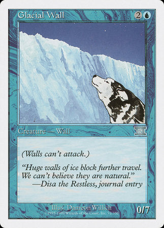 Glacial Wall [Classic Sixth Edition] | Good Games North